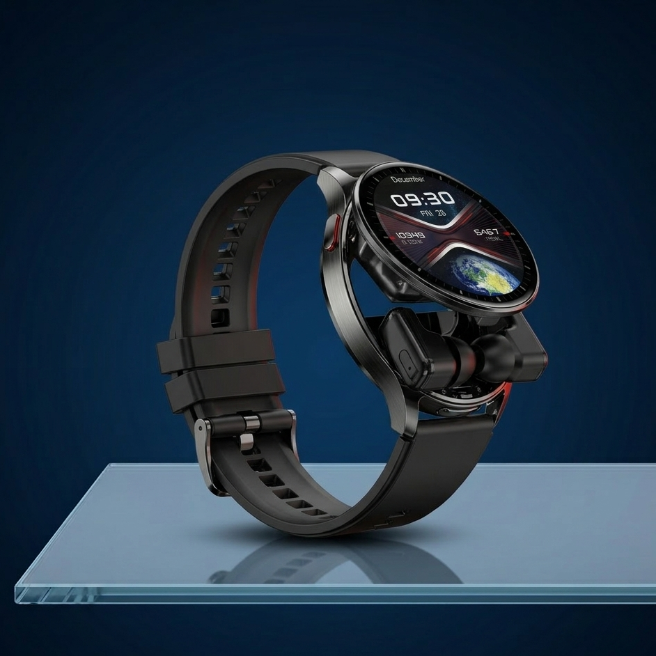 PORODO PULSE SMARTWATCH AND EARBUDS
