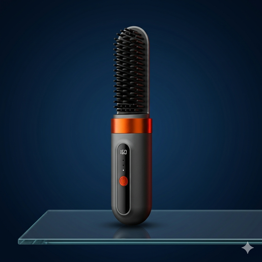 PORODO brosse chauffante portable
